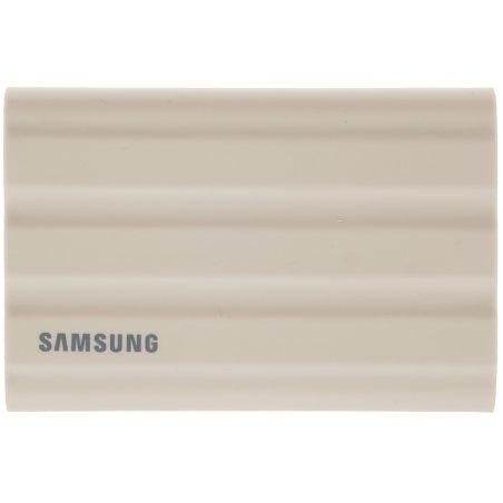 Внешний SSD Samsung T7 Shield, 1TB, USB 3.2 Gen 2 Type-C, R/W 1050/1000, бежевый