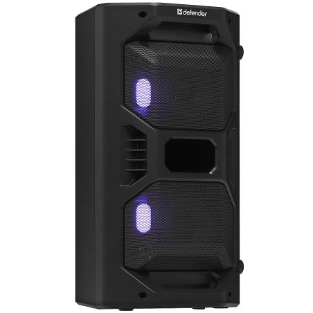 Портативная акустика Defender Rage 50 Вт Light/BT/FM/USB/LED/TWS черный