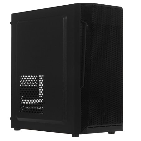 Компьютерный корпус ACD Coffre 104M mATX, черный, CPU 140мм, VGA 245мм, PSU 285мм, 2x3.5INT, 1x2.5INT, 2xUSB 2.0, 1xUSB 3.0, HD Audio, w/o FAN, w/o PSU