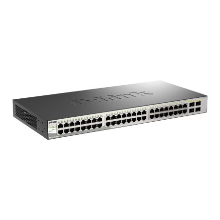 Коммутатор D-Link Managed Gigabit Switch with 48 10/100/1000Base-T + 4 SFP Ports DGS-1210-52/ME/B1A