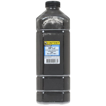Тонер Content - для LJ 1010/1200/1160/4000/5000 new (150гр) банка универсальный