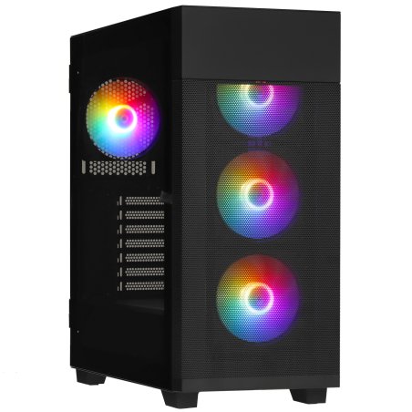 Компьютерный корпус ZALMAN S5, ATX, BLACK, WINDOW, 2xCOMBO (3.5" or 2.5"), 4x2.5", 2xUSB 2.0, 1xUSB 3.0, FRONT 1x120мм, REAR 1x120мм RGb