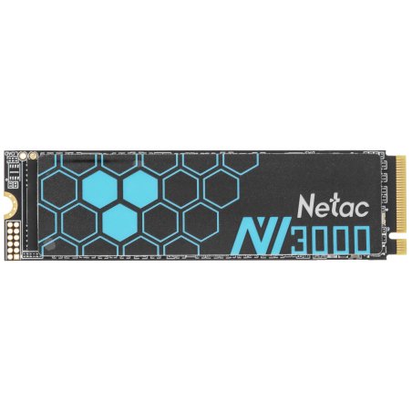 Накопитель SSD Netac NV3000, 1Tb, PCIe 3.0 x4, M.2 2280, NVMe, R/W 3100/2100