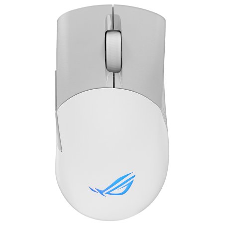 Мышь беспроводная/проводная ASUS ROG Keris Wireless AimPoint белый, 36000 dpi, радиоканал, Bluetooth, USB, кнопки - 5