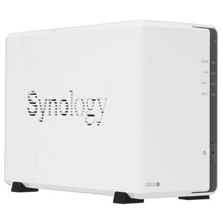 СХД настольное исполнение SYNOLOGY 2BAY NO HDD DS223J