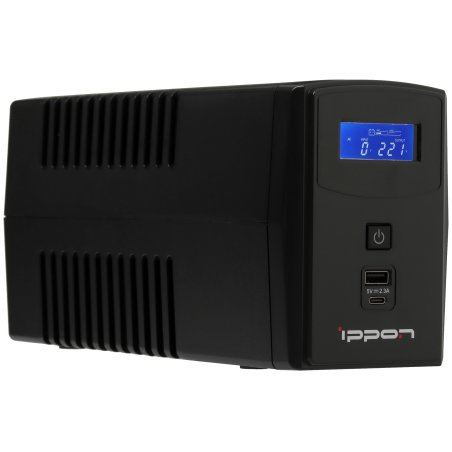 Источник бесперебойного питания Ippon Back Power Pro II 800 480Вт 800ВА черный
