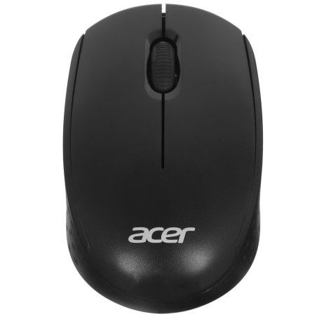 Мышь беспроводная Acer OMR020 черный, 1200 dpi, радиоканал, USB, кнопки - 3