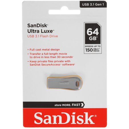 Флешка USB R/W R/W Sandisk USB3.1 64Gb SDCZ74-064G-G46