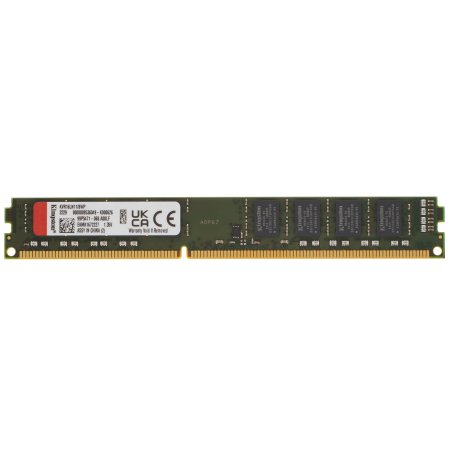 Оперативная память Kingston ValueRAM, DDR3L, 8Gb (1x8Gb), 1600MHz, CL11, DIMM