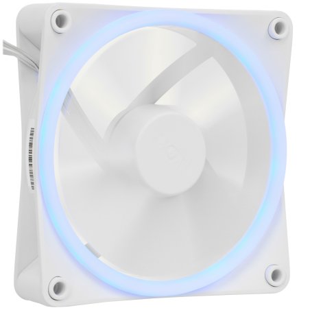 Вентилятор для корпуса Case Cooler NZXT F120 RGb Core (120x120x25мм, 4-pin PWM, RGb, 78.86CFM, 33.88dBA, 1800RPM, белый)