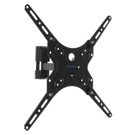 Кронштейн для телевизора настенный Tuarex OLIMP-304 черный для TV 26"-60" max 55 кг, 1 ст св., нак. 0°-12°, от ст. 37 мм., max VESA 400x400 мм.