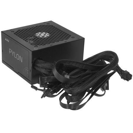 Блок питания ADATA XPG XPG 550 (PYLON550B-BKCEU), 550Вт, 80 PLUS Bronze, 120мм, черный
