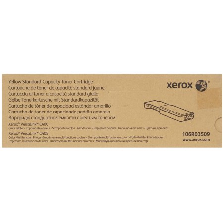 Картридж лазерный Xerox 106R03509 желтый для VersaLink C400/C405 2500 стр(Channels)
