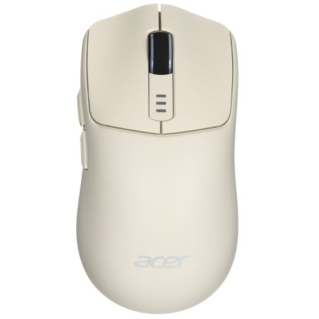 Мышь беспроводная Acer OMR312 бежевый, 3200 dpi, радиоканал, Bluetooth, USB, кнопки - 5