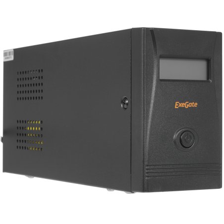 Источник бесперебойного питания ExeGate EP285586RUS SpecialPro Smart LLB-600.LCD.AVR.C13 600VA/360W, LCD, AVR, 4*IEC-C13, черный