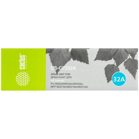 Блок фотобарабана Cactus CS-CF232A ч/б:23000стр. для LJ M203dn Pro/M203dw Pro/M206dn Ultra/M227 Pro MFP HP