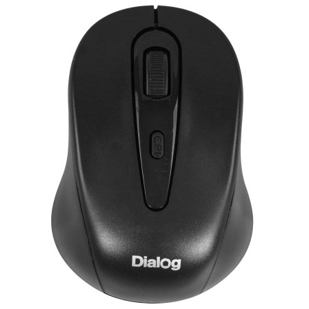 Мышь беспроводная Dialog Pointer MROP-05U черный, 1600 dpi, радиоканал, USB, кнопки - 4