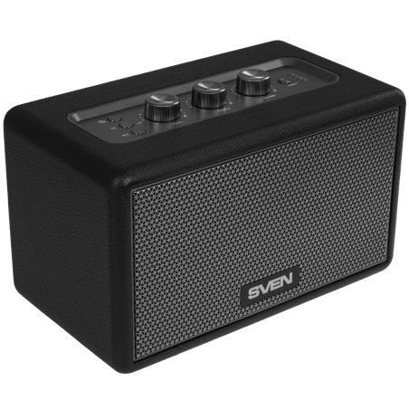 Аудиосистема SVEN HA-950, черный, МДФ, эко-кожа (60 Вт, Bluetooth, USB, Micro SD, пульт)