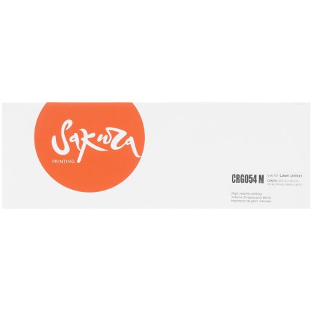 Картридж лазерный Sakura CRG054M для Canon i-SENSYS LBP 621Cw/ 623Cdw, MF 641Cw/ 643Cdw/ 645Cx, пурпурный, 1200 к.