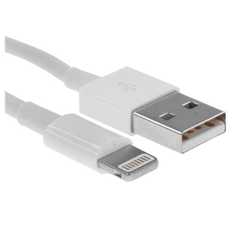 Кабель USB Rexant для iPhone 5/6/7 моделей шнур 1 м белый