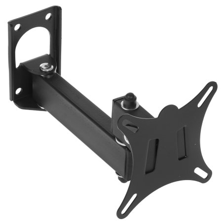 Кронштейн LE'STER LST-101.04 ТВ 10"- 32" vesa 100x100, черный, 1 колено