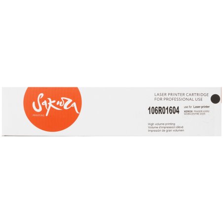 Картридж лазерный Sakura 106R01604 для Xerox Phaser 6500/Workcenter 6505, черный, 3000 к.