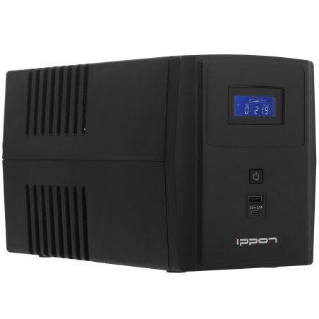 Источник бесперебойного питания Ippon Smart Power Pro II Euro 1600 960Вт 1600ВА черный