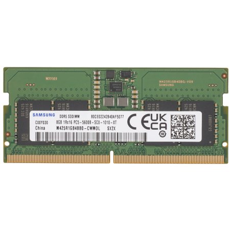 Оперативная память Samsung DDR5 SO-DIMM 8Gb 6400 M435R1Gb4PB1-CCP