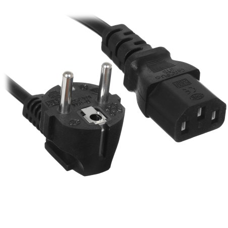 Кабель питания 5bites PC207-18A IEC-320-C13 / CEE 7/7 SHCUKO / 220V / 3G*0.75мм / 1.8м