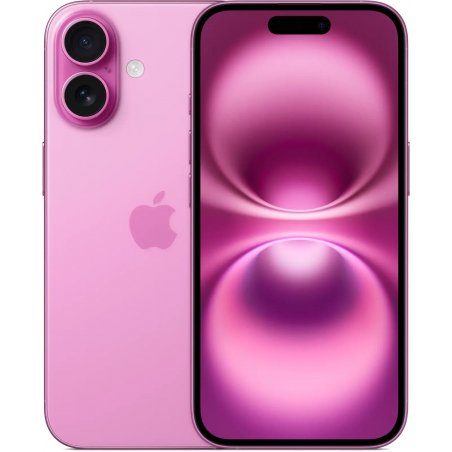 Смартфон Apple iPhone 16, 8/128Gb, розовый