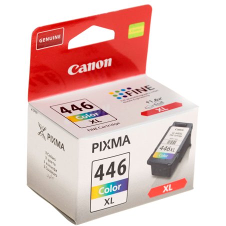 Картридж струйный Canon CL-446XL (8284B001) для Canon PIXMA MG2440/2540. Цветной, 300 стр.
