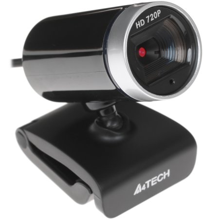 Веб-камера A4Tech PK-910P черный 2Mpix (1280x720) USB2.0 с микрофоном
