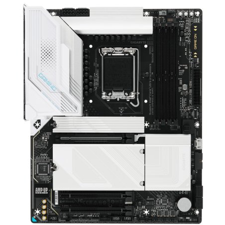 Материнская плата Gigabyte Z890 GAMING X WIFI7, LGA 1851, Intel Z890, 4xDDR5, 4xSATA, 4xM.2, 1xPCIe 5.0 x16, 2xPCIe 4.0 x4, 1xDP, 1xUSB-C, 1x 2.5Gb LAN, 3xUSB-A 3.2 Gen 1, 2xUSB-A 3.2 Gen 2, 4xUSB-A 2.0, 1xUSB4, 2x3.5 мм, 7.1, ATX