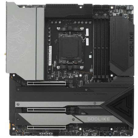 Материнская плата MSI MEG Z890 GODLIKE, LGA1851, Intel Z890, 4xDDR5, 4xSATA, 6xM.2, 1xPCIe 5.0 x16, 1xPCIe 5.0 x8, USB Type-C, 2x10Gb LAN, Thunderbolt, 2x3.5 мм, 7.1, E-ATX