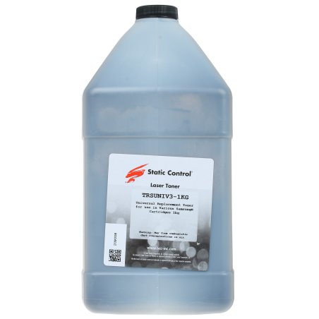 Тонер Static Control TRSUNIV3-1KG черный флакон 1000гр. для принтера Samsung ML2160/SCX3400/M2020/M2070