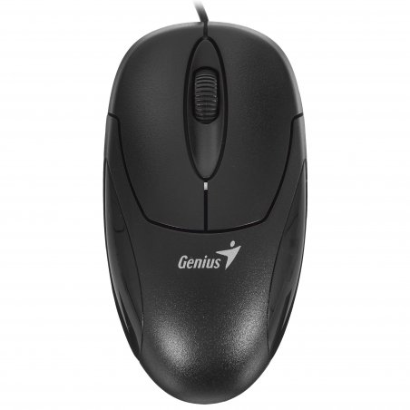 Мышь проводная Genius XScroll V3 черный, 1000 dpi, USB, кнопки - 3