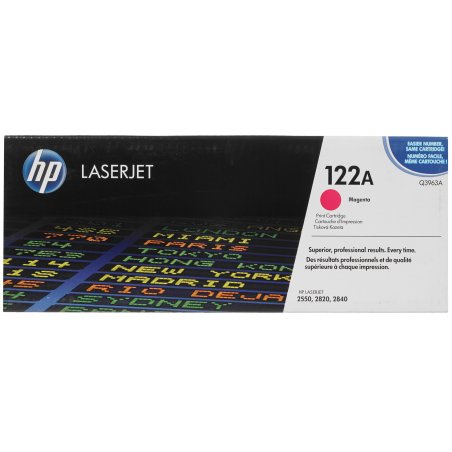 Картридж лазерный HP Q3963A пурпурный для Color LaserJet 2550 4000 стр.