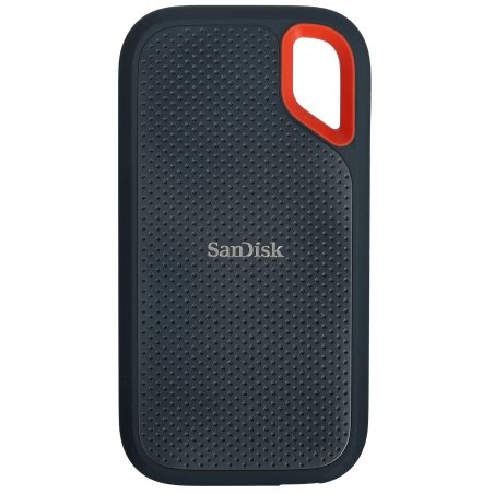Внешний SSD SanDisk Extreme, 2TB, USB 3.2 Gen 2 Type-C, R/W 1050/1000, серый
