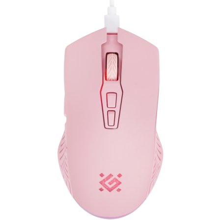 Мышь беспроводная Defender Pandora GM-502 розовый, 3200 dpi, радиоканал, USB, кнопки - 7