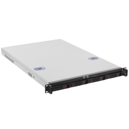 Серверный корпус ExeGate Pro 1U660-HS04 (RM 19", высота 1U, глубина 660, БП 250DS, 4xHotSwap, USB)