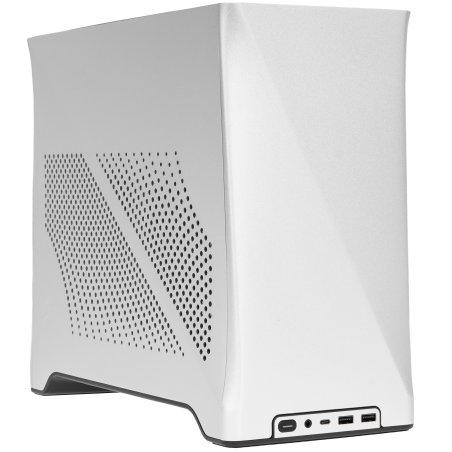 Компьютерный корпус без блока питания Fractal Design Era 2, SFF, 2x120мм, 2xUSB-A 3.0 + 1xUSB 3.2 Type-C, SFX PSU Support, mITX Silver