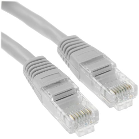 Патч-корд UTP Cablexpert PP6U-2M кат.6, 2м, литой, многожильный, серый