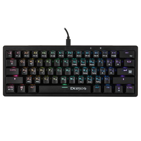 Клавиатура проводная Defender Deimos GK-303, USB, черный