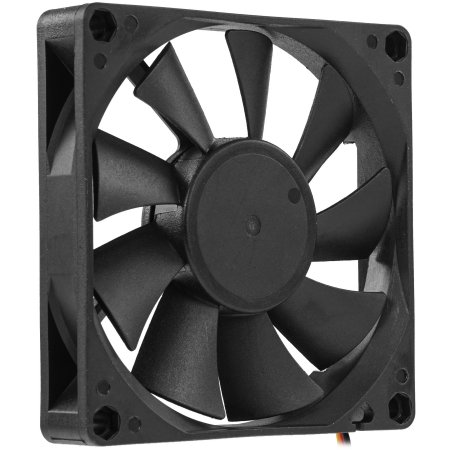 Вентилятор для корпуса 5bites FB8015S-12L3 черный, 80 x 80 мм, 2000 об/мин, 20 дБ, 3 pin