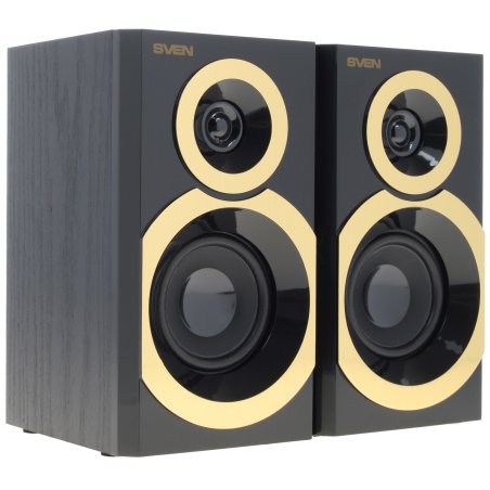 Акустическая система SVEN SPS-619 GOLD акустическая система 2.0, мощность 2х10 Вт(RMS)