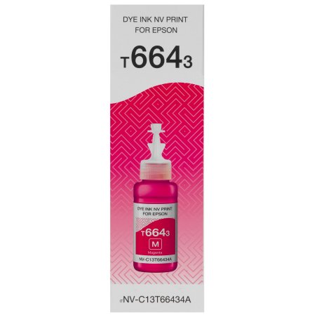 Чернила NVPrint T6643 (NV-C13T66434A) для аппаратов Epson (70 мл) Magenta совместимые