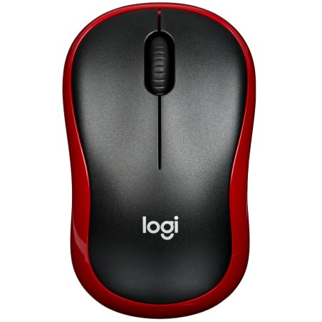 Мышь беспроводная Logitech M185 серый/черный, 1000 dpi, радиоканал, USB, кнопки - 3