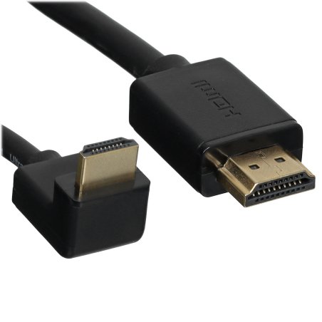 Кабель Telecom TCG256-1.5M HDMI-HDMI ver 2.1 8K@60Hz угол 90град 1.5м, медь