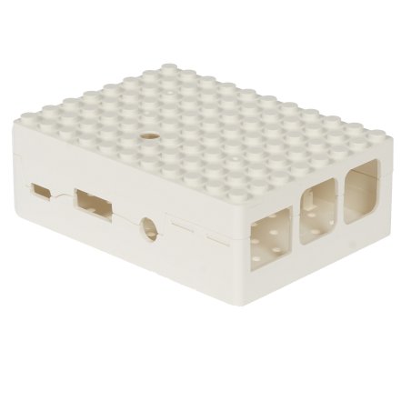Корпус RA181 белый для микрокомпьютера Raspberry Pi 3 ACD White ABS Plastic Building Block case for Raspberry Pi 3