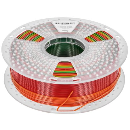 Филамент NVPrint PETG Rainbow для 3D печати диаметр 1.75мм  длина 330 метров  масса 1 кг